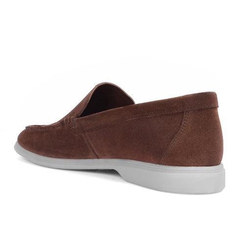 Rustic Finish Yacht Slip-On Shoes