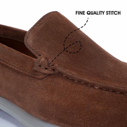 Rustic Finish Yacht Slip-On Shoes