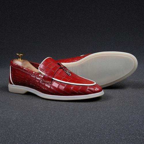 Light Weight Red Yacht Shoes