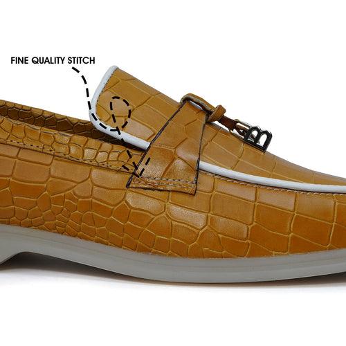 Light Weight Yellow Yacht Shoes