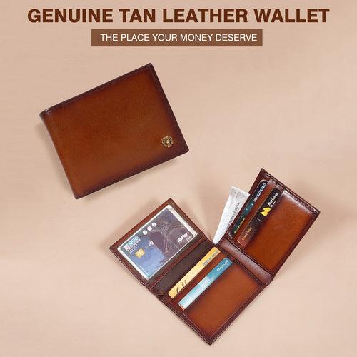 Bi-Fold Tan Wallet