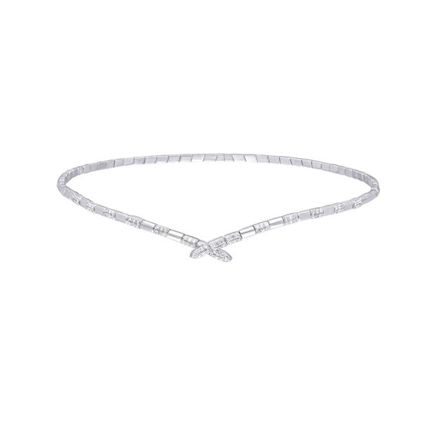 Diamond Hasli Necklace