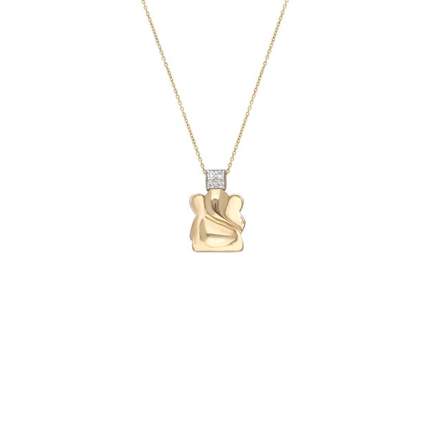 Ganesha Diamond Chain Pendant