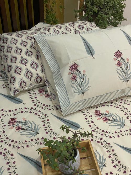 Blockprint Cotton Bedsheet