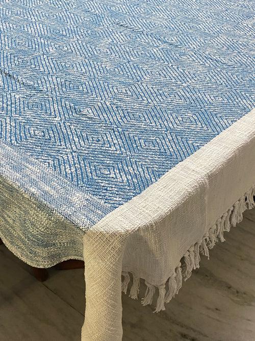 Woven Cotton Table Cloth 6 Seater (90*60 inches)