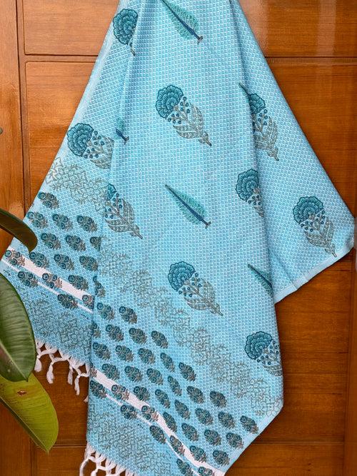 Handblock Print Soft Cotton Towel