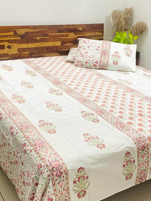 Blockprint Cotton Bedsheet