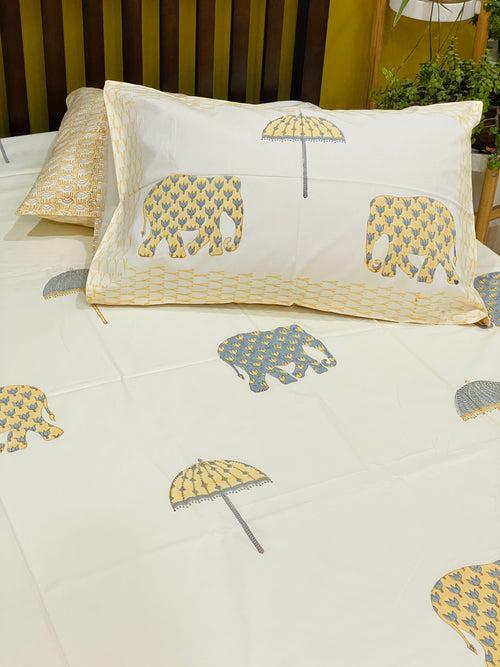 Blockprint Cotton Bedsheet