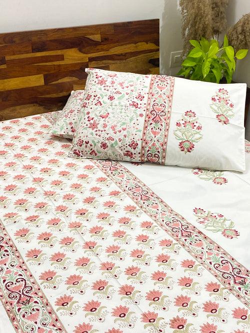 Blockprint Cotton Bedsheet