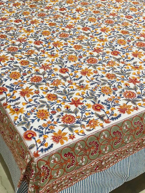 Blockprint Cotton Bedsheet