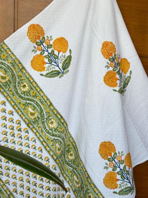 Handblock Print Soft Cotton Towel