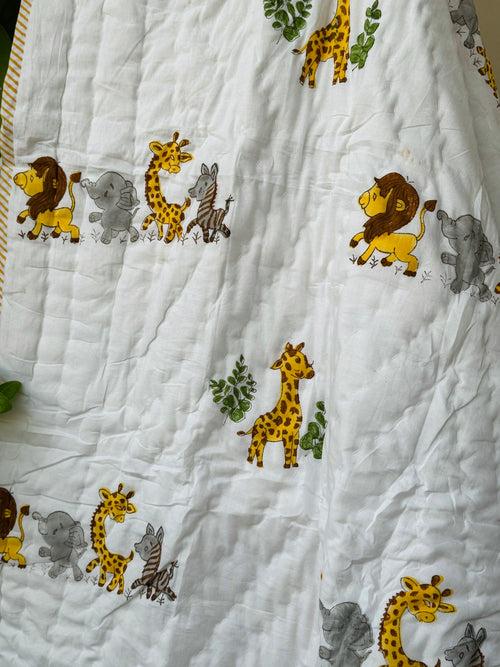 Jungle Safari Quilt Blockprint