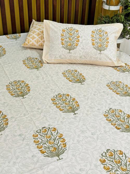 Blockprint Cotton Bedsheet