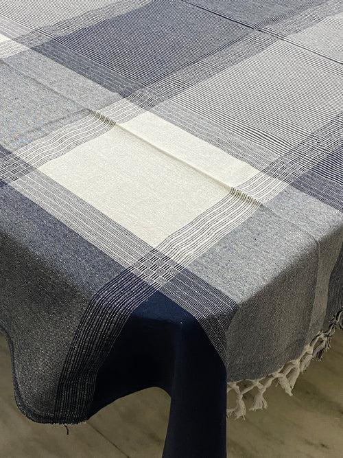 Woven Cotton Table Cloth 6 Seater (90*60 inches)