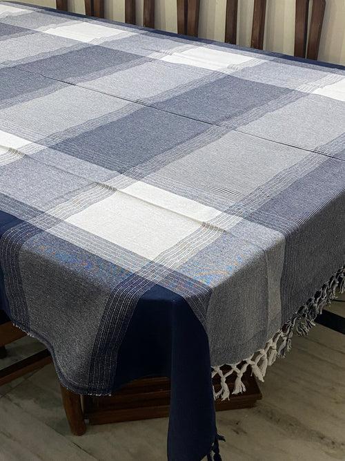 Woven Cotton Table Cloth 6 Seater (90*60 inches)