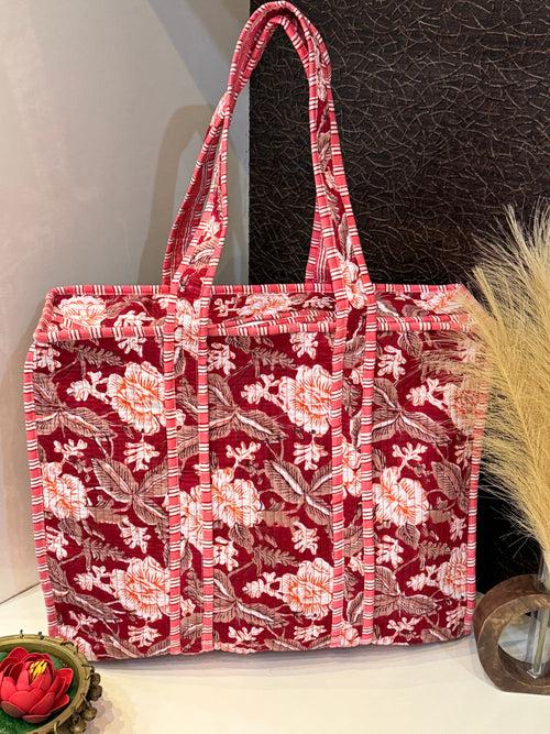 Tote Bag (with Zip Closure)