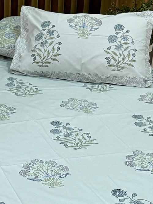 Blockprint Cotton Bedsheet