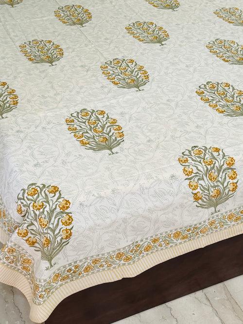 Blockprint Cotton Bedsheet