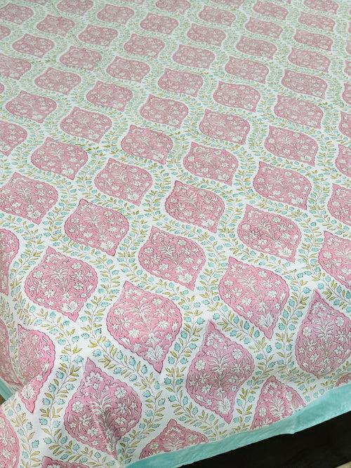 Blockprint Cotton Bedsheet