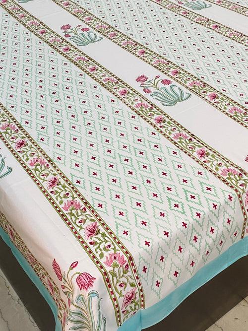 Blockprint Cotton Bedsheet