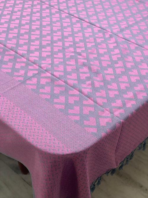 Reversible Woven Cotton Table Cloth 6 Seater (90*60 inches)