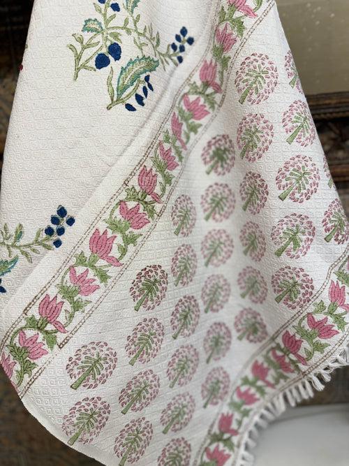 Handblock Print Soft Cotton Towel