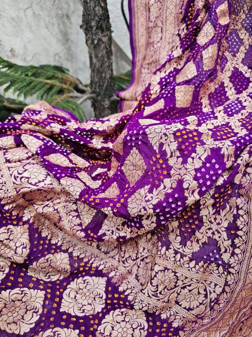 Pure Banarsi Georgette Dupatta