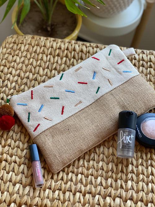 Multipurpose Quilted Pouch/ Bag