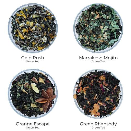 Green Tea Selection (Pack of 4)