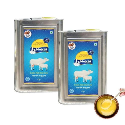 Amrutam A2 Desi Gir Cow Bilona Ghee 5 Kg