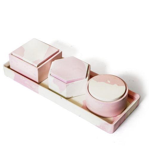 Multipurpose platter/tray with boxes