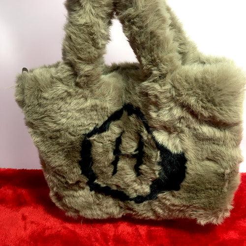 Ficuster Faux Fur Sling Bag