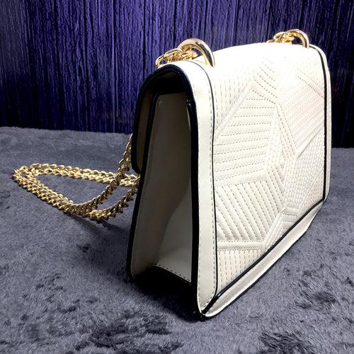 Ficuster White Sling Bag