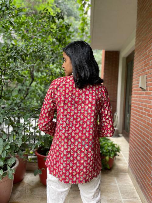 Guldasta Handblock Printed Kurti (colours available)