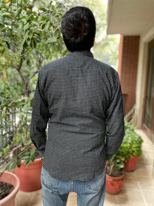 Shatranj Handwoven Checked Shirt