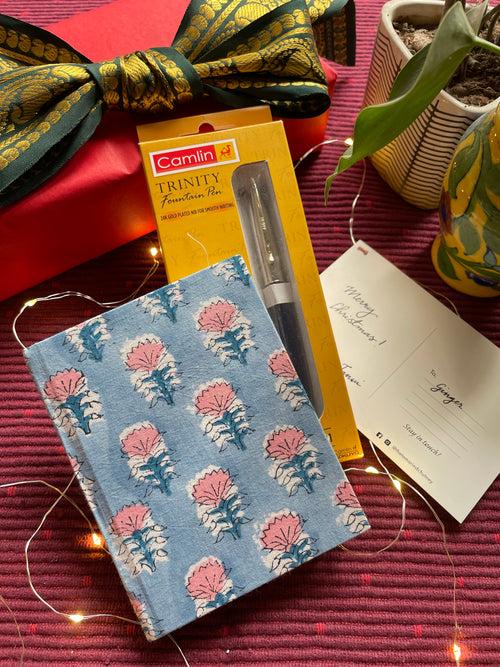 Secret Santa Gift Bundle: Notebook + Fountain Pen