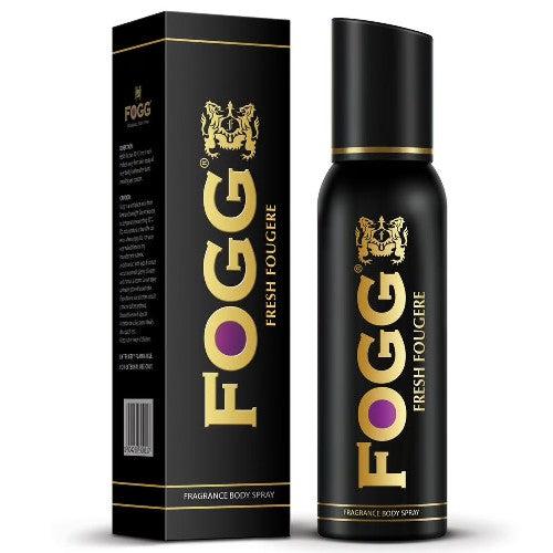 Fogg Black Series Fresh Fougere - Perfume Body Spray For Men - Long Lasting & No Gas Deodorant - 120ml