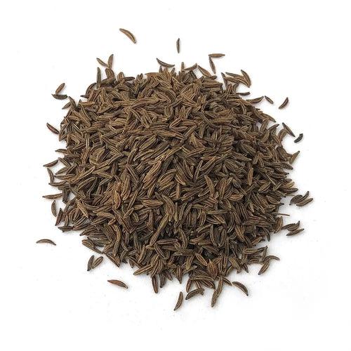 Kunjika Jadibooti Whole Shahi Jeera - Shahjeera - Caraway Seeds - Black Cumin - Siha Jira - Jeera Kala - Carum Carvi | Indian Spices & Masala - 100 gm