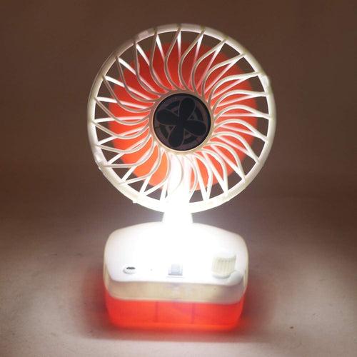 Mini 5 inch high-speed operation, USB charging Fan with LED Light for Home