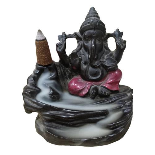 Kunjika Jadibooti Premium Scented Backflow Incense Dhoop /Cone | No Charcoal No Bamboo | for Pooja, Rituals & Special Occassions, Smoke Fountain, Sandalwood Fragrance - 200 Gms