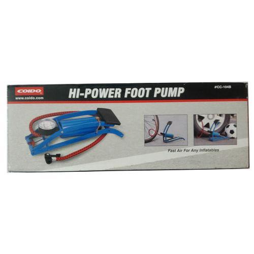 HI Power Foot Pump Tyre / Ball /Inflator Compressor