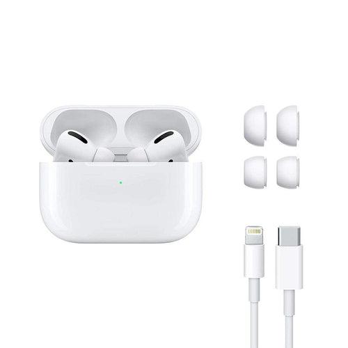 Ear Pods Pro Premium Noise Cancellation Charging Case and cable with Sensor Enabled Bluetooth Headset , Compatible with Apple/Airpod/iOS/Android