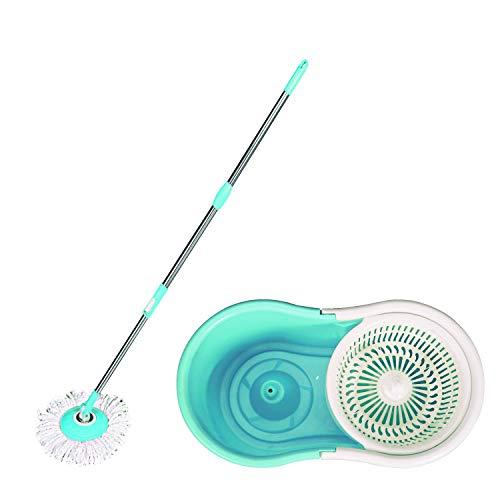 Easy Spin Mop with Microfiber Refill (Multicolour)