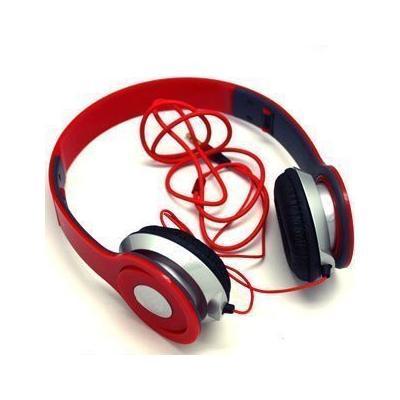 High Bass Solo type Wired Mega Bass Series Stereo Sound Noise Cancellation On-Ear Headphones with Built-in Mic