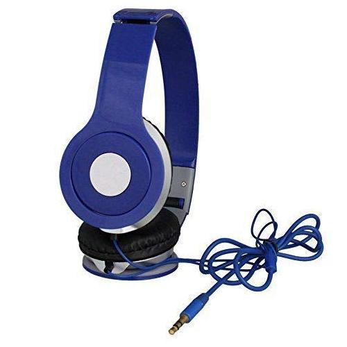 High Bass Solo type Wired Mega Bass Series Stereo Sound Noise Cancellation On-Ear Headphones with Built-in Mic