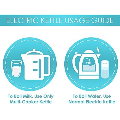 InstaCook 1200 W, 0.5 Litre Noodle/Pasta & Beverage(Multi-purpose) Electric kettle, Black