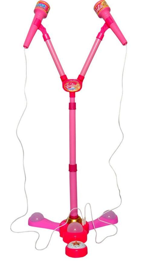 Height Adjustable Twin Mike Toy with Lights