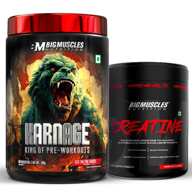 Karnage (SOB) + Creatine (UNFLAVOURED)