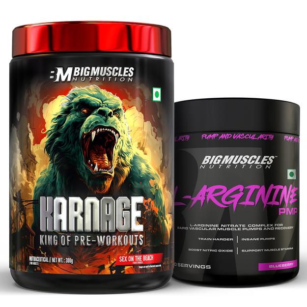 Karnage (SOB) + L Arginine (BLUEBERRY)