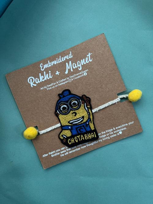 CHOTA MINION BHAI 'Rakhi Magnets'